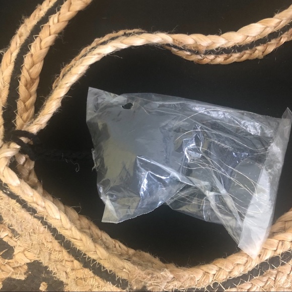 America & Beyond Leopard Print Yule XL Tote Bag W/ Tassel NWT - Picture 8 of 16